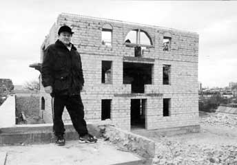 Строительство первого в Севастополе дома из ячеистого бетона